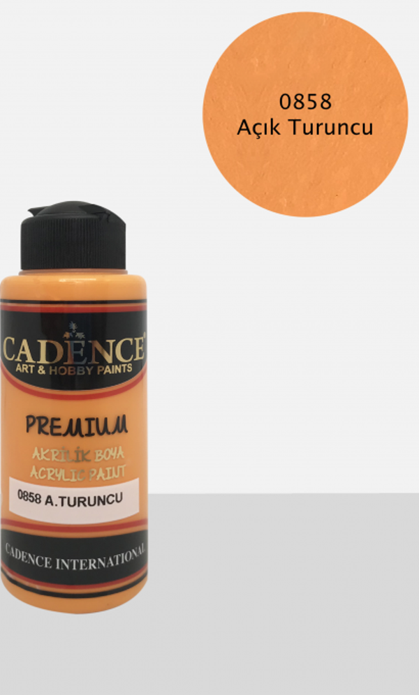 Premium 120ML(cc) 0858 Açık Turuncu - Image 1