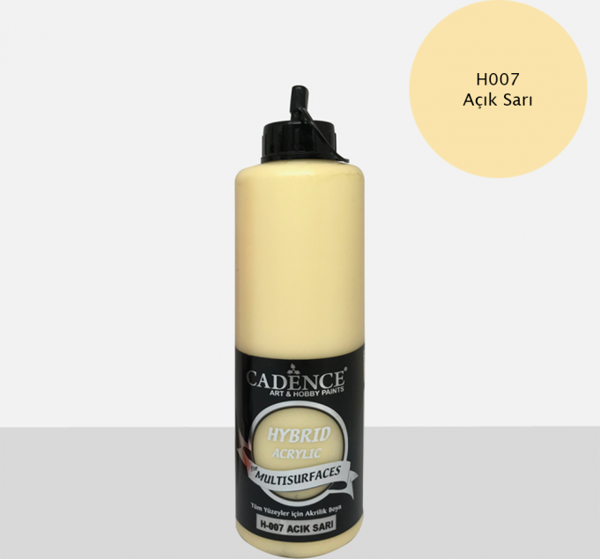 H-007 AÇIK SARI 500 ML MULTISURFACE HYBRID AKR. - Image 1