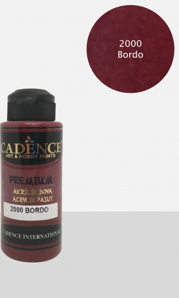 Premium 120ML(cc) 2000 Bordo - Image 1