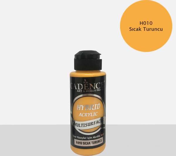 H-010 SICAK TURUNCU 120 ML MULTISURFACE HYBRID AKR. - Image 1