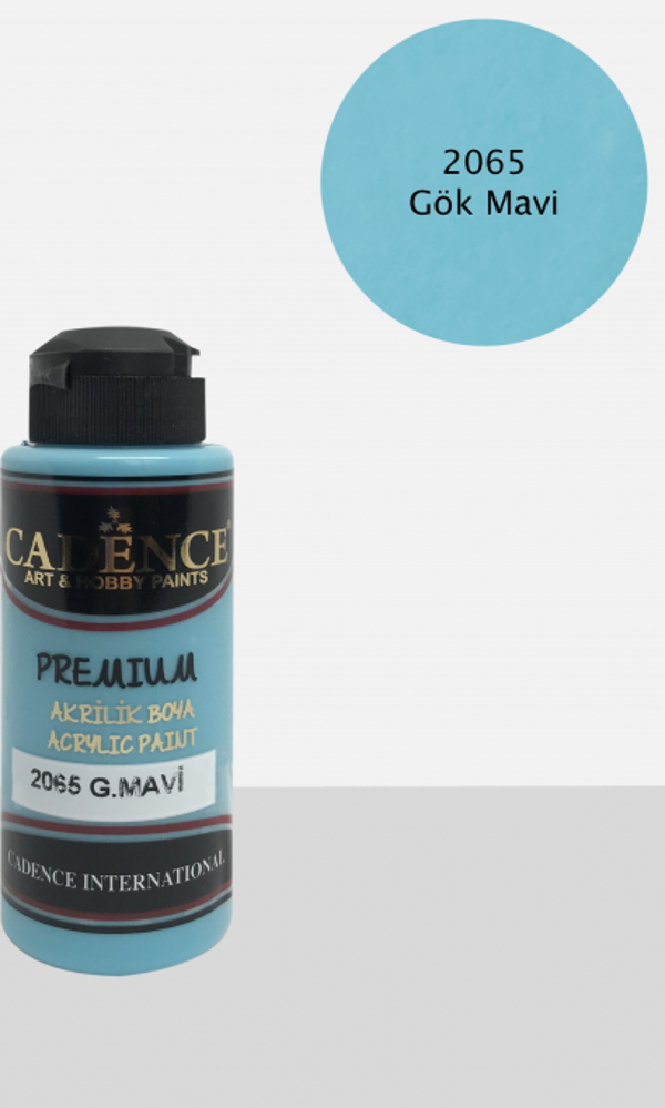 Premium 120ML(cc) 2065 Gök Mavi - Image 1