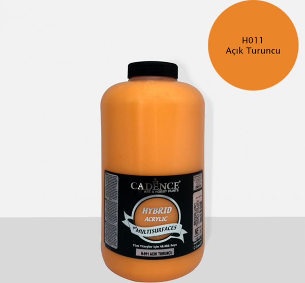 H-011 AÇIK TURUNCU 2 LİTRE MULTISURFACE HYBRID AKR. - Image 1