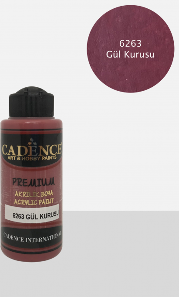 Premium 120ML(cc) 6263 Gül Kurusu - Image 1