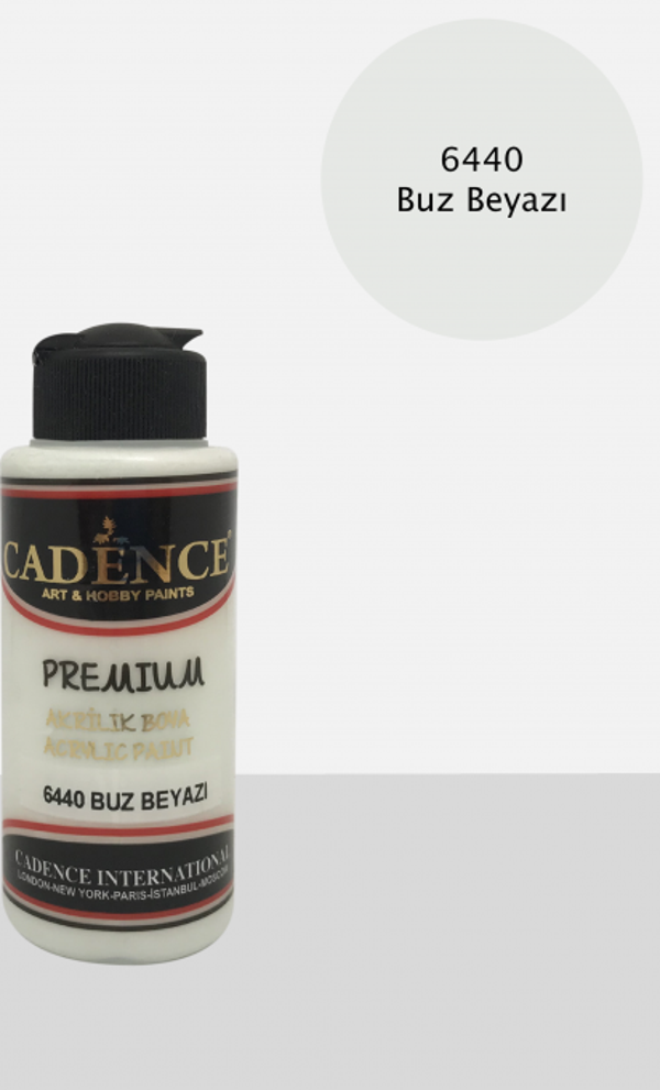 Premium 120ML(cc) 6440 Buz Beyazı - Image 1