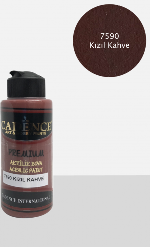 Premium 120ML(cc) 7590 Kızıl Kahve - Image 1
