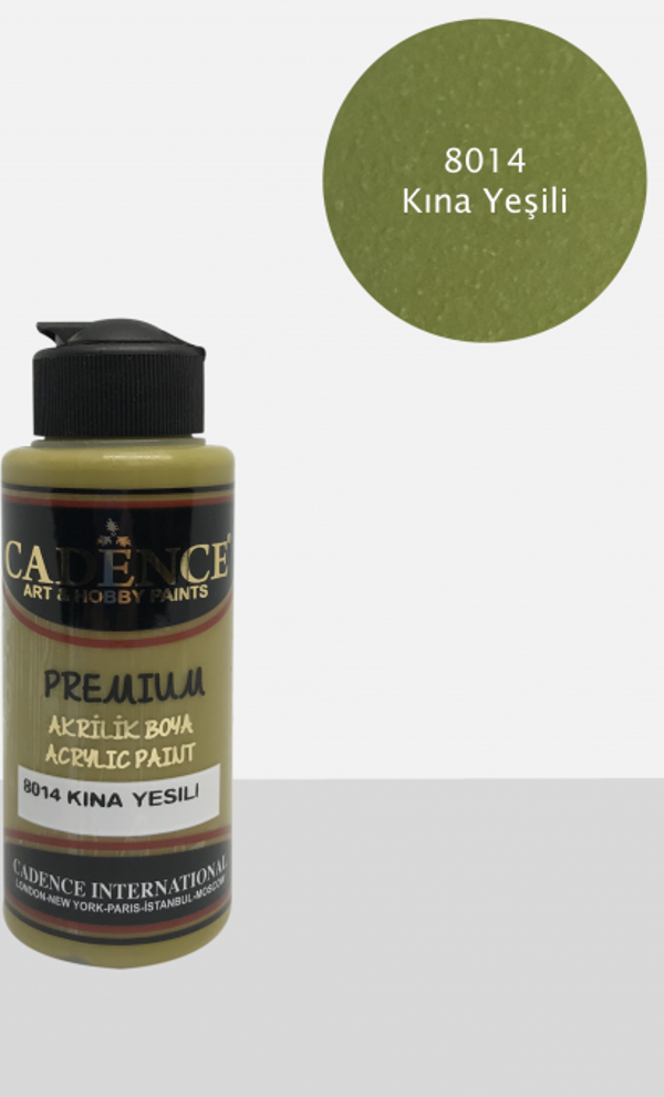 Premium 120ML(cc) 8014 Kına Yeşili - Image 1