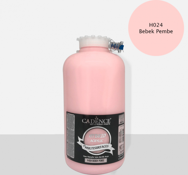 H-024 BEBEK PEMBE 2 LİTRE MULTISURFACE HYBRID AKR. - Image 1