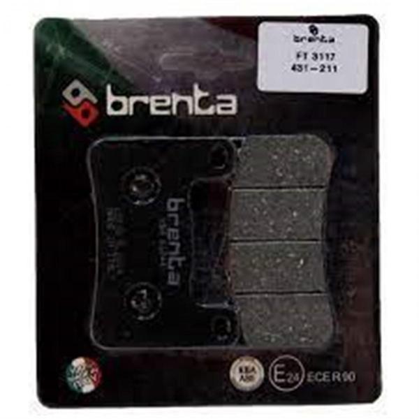 Kawasakı Zx H2 Sx Se 1000cc 18- Ön Fren Balatası Brenta Organik - Image 1