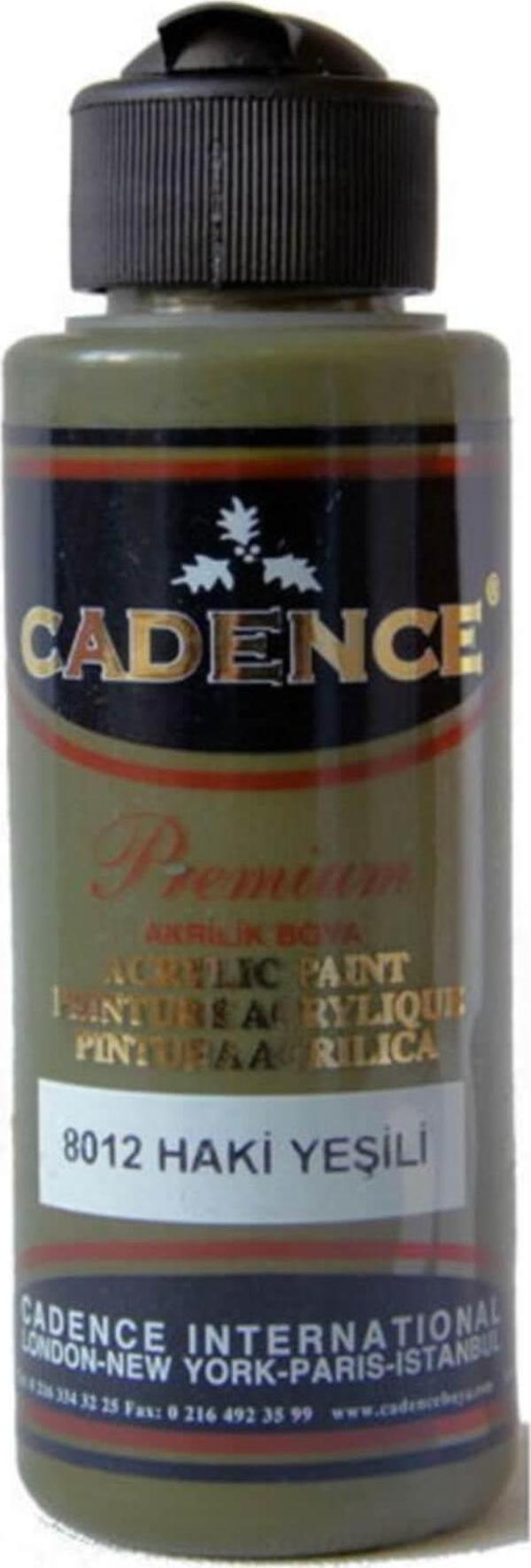 PREMIUM AKRİLİK BOYA 8012 HAKİ YEŞİLİ 120ML - Image 1