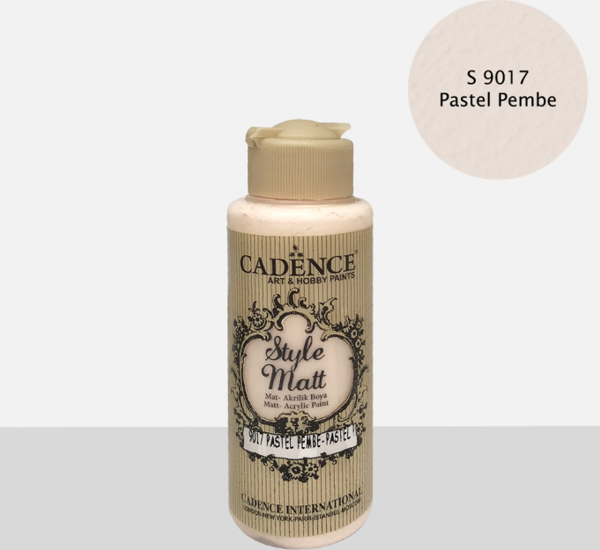 S9017 Pastel Pembe Mat Akrilik Boya - Image 1