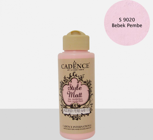 S9020 Bebek Pembe Mat Akrilik Boya - Image 1