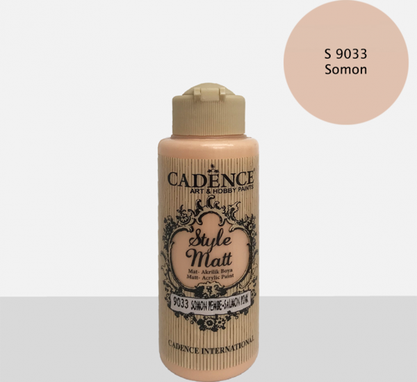 S9033 Somon Pembe Mat Akrilik Boya - Image 1