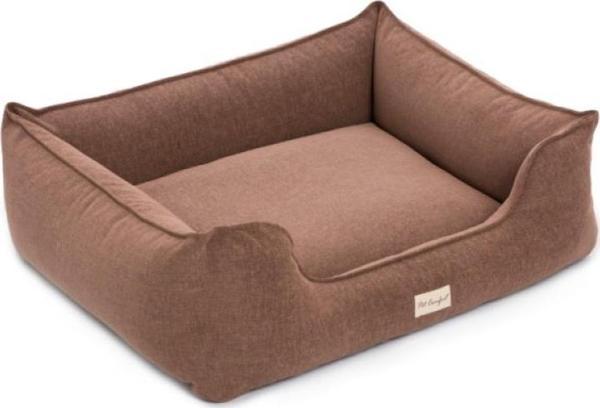 Pet Comfort Alpha  Açık Kahverengi Köpek Yatağı L 105x85cm - Image 1