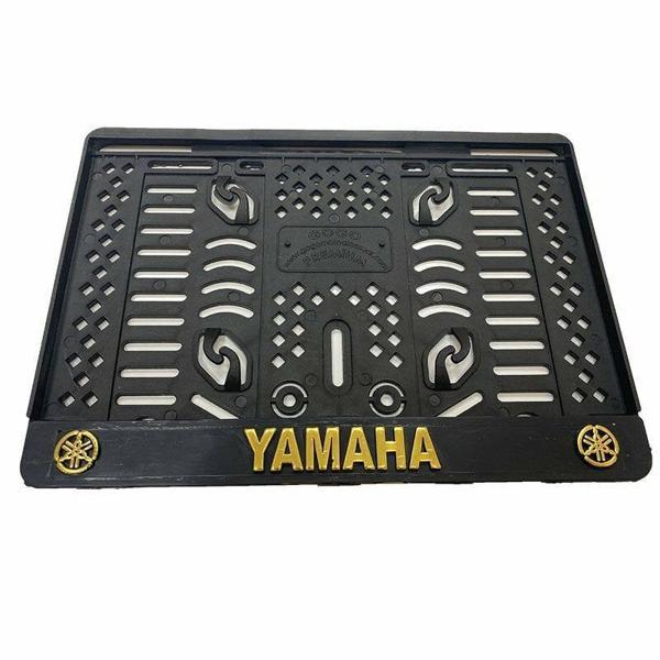Gogo Plakalık / Plaka Çerçevesi Plastik Yamaha Gold Çıtçıt (15x24 Cm) - Image 1