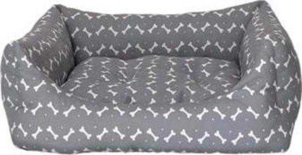 Pet Comfort Uniform Bone Gri-Beyaz Köpek Yatağı M 70x60cm - Image 1