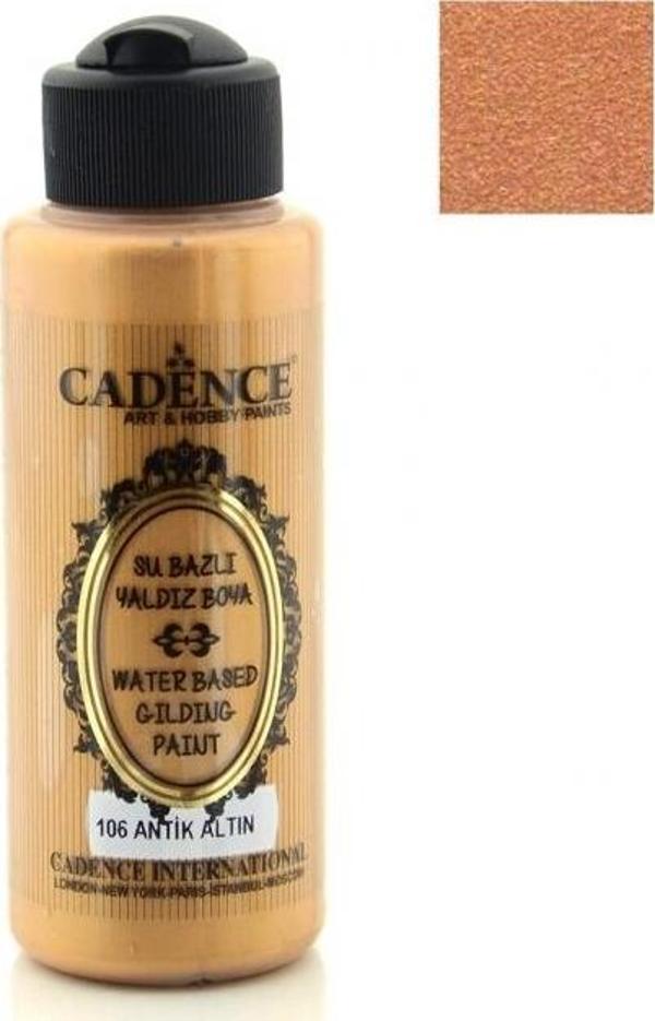 106 Antik Altın-Yaldız Boya 120ML(cc) - Image 1