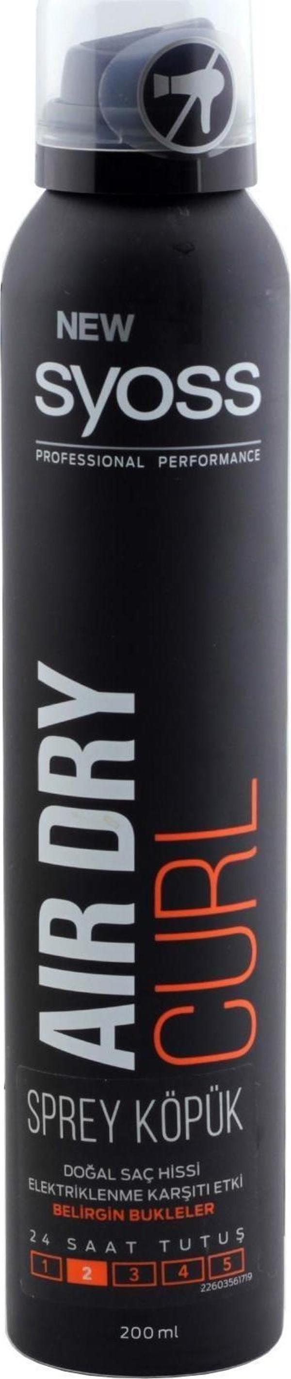 Syoss Saç Köpüğü 250ml Curl - Image 1