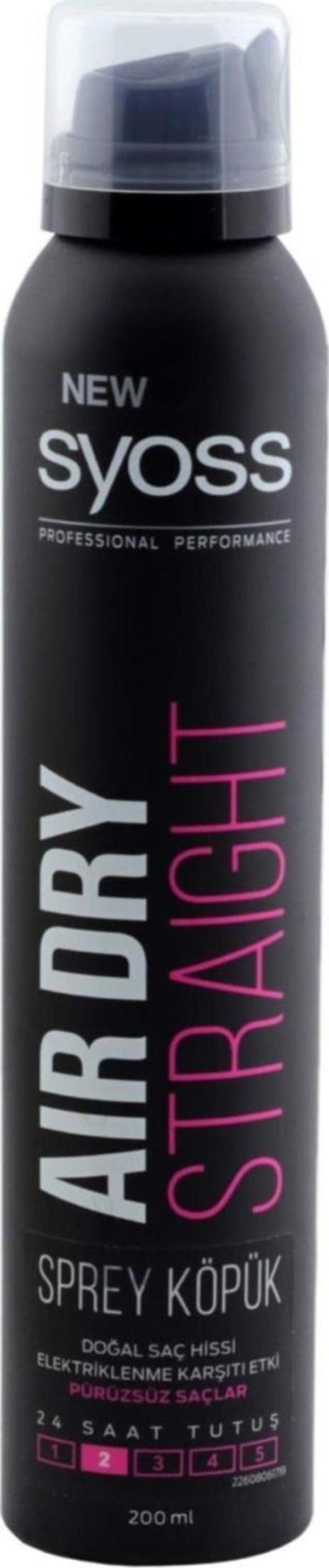 Syoss Saç Köpüğü Straight 250 Ml - Image 1