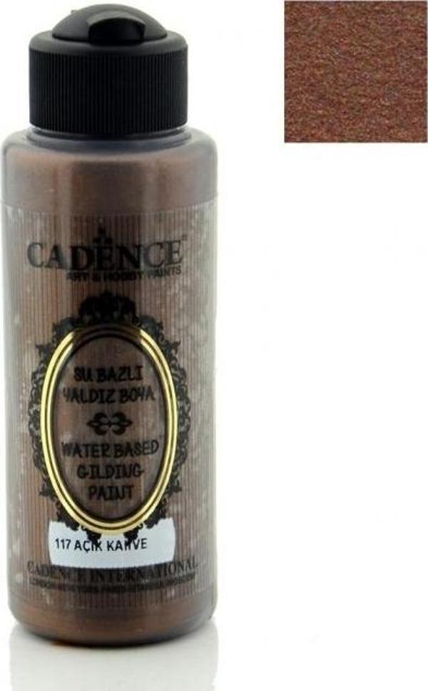 117 Açık Kahve-Yaldız Boya 120ML(cc) - Image 1