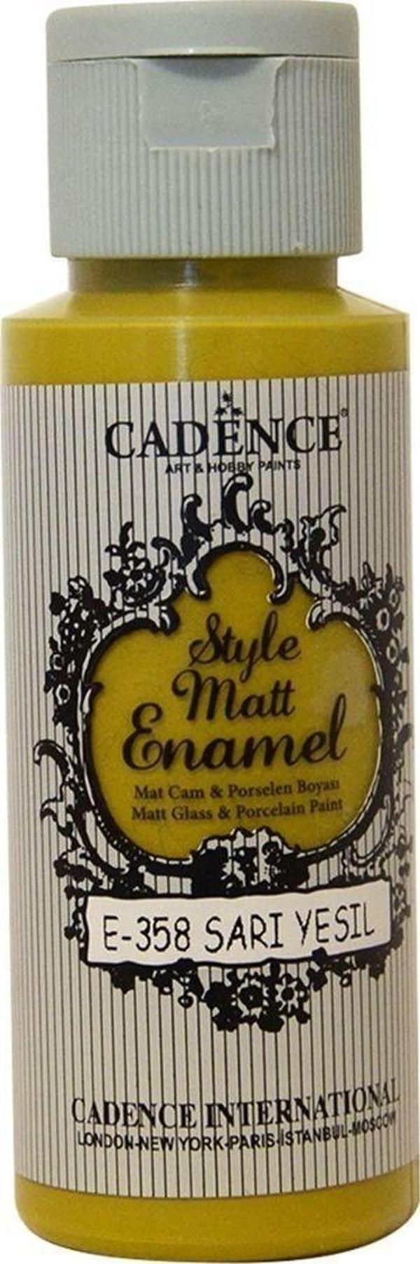 358 Sarı Yeşil Enamel 59ML(cc) - Image 1
