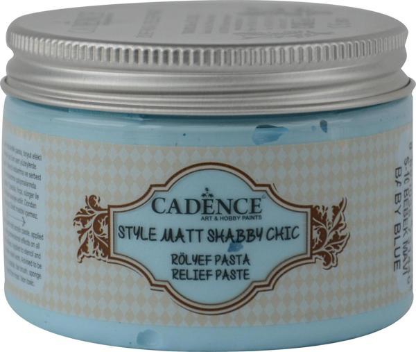 SHABBY CHIC RÖLYEF PASTA SR-10 BEBEK MAVİ 150ML - Image 1