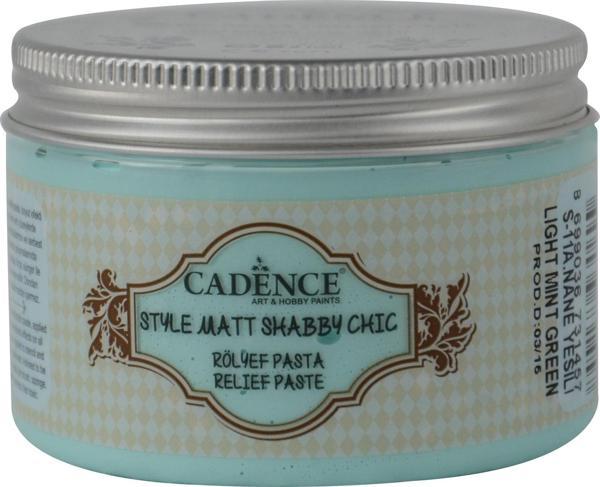 SHABBY CHIC RÖLYEF PASTA SR-11 AÇIK NANE YEŞİL 150ML - Image 1