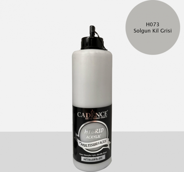 H-073 SOLGUN KİL GRİSİ 500 ML MULTISURFACE HYBRID AKR. - Image 1