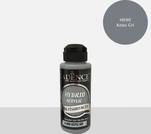 H-090 KOYU GRİ 120 ML MULTISURFACE HYBRID AKR - Image 1