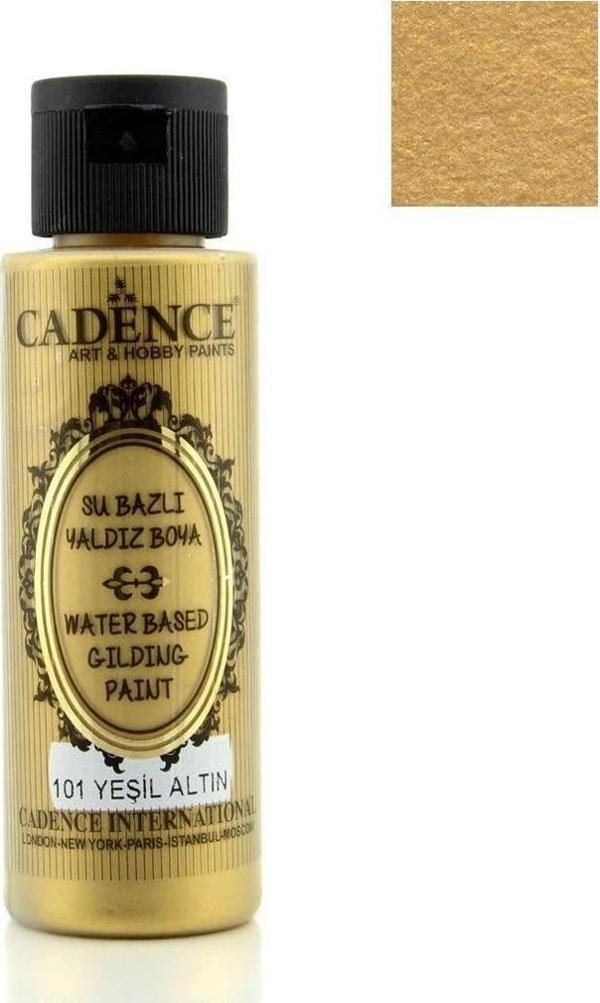 SUBAZLI YALDIZ BOYA 101 YEŞİL ALTIN 70ML - Image 1