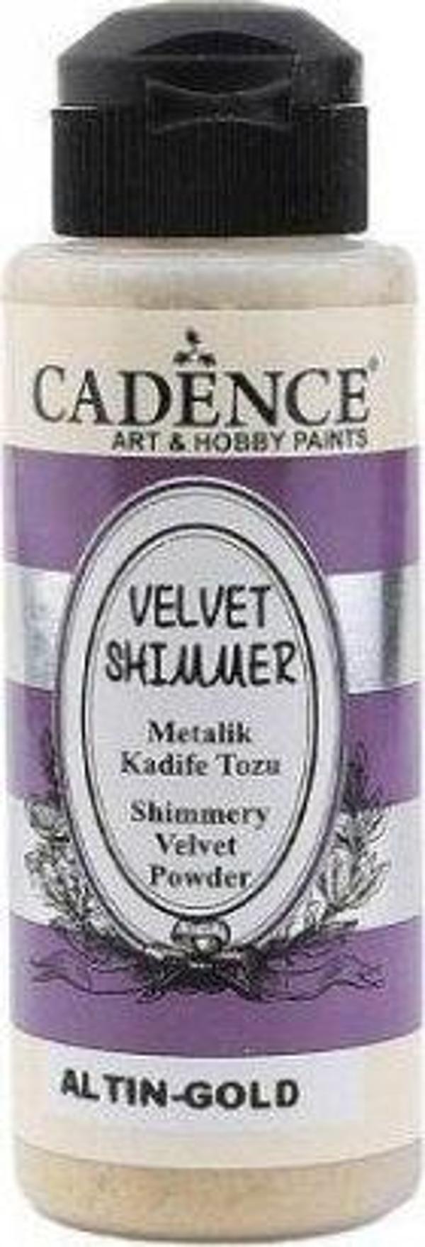 VELVET SHIMMER METALİK KADİFE TOZU VS-02 ALTIN 120ML - Image 1