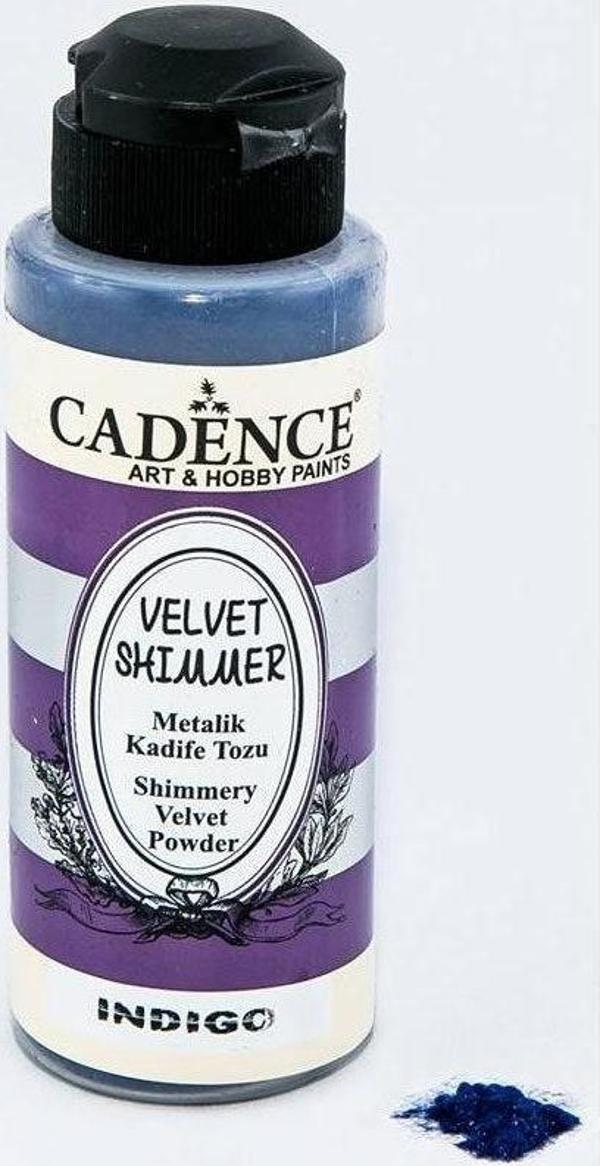 VELVET SHIMMER METALİK KADİFE TOZU VS-05 İNDİGO 120ML - Image 1