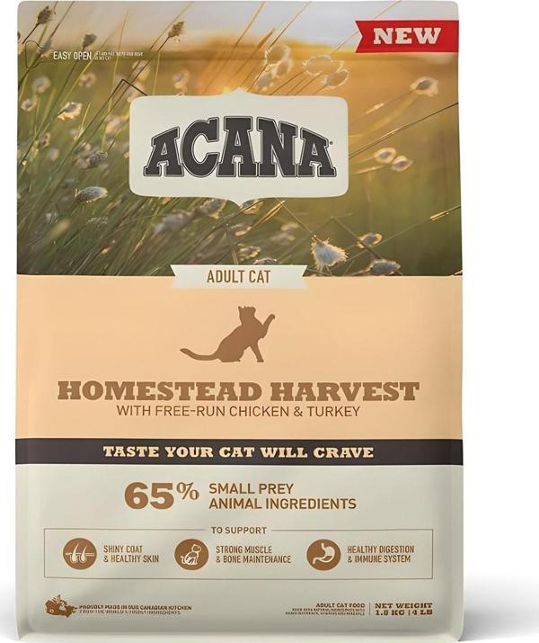Acana Homestead Harvest Yetişkin Kedi Maması 1,8 Kg - Image 1