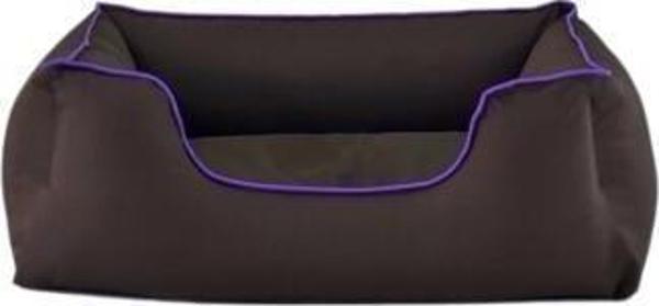 Pet Comfort Alpha  Köpek Yatağı Kahverengi w Mor Biye M 80x65cm - Image 1