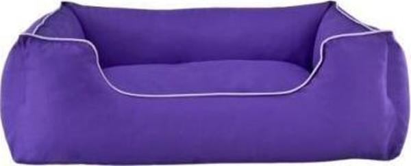 Pet Comfort Alpha  Köpek Yatağı Mor w Beyaz Biye L 105x85cm - Image 1