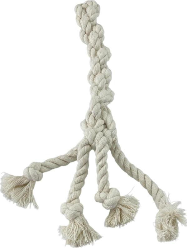 Pet Comfort At-getir ve Diş Kaşıma Köpek Oyuncağı, 100% Pamuk, 45cm - Image 1
