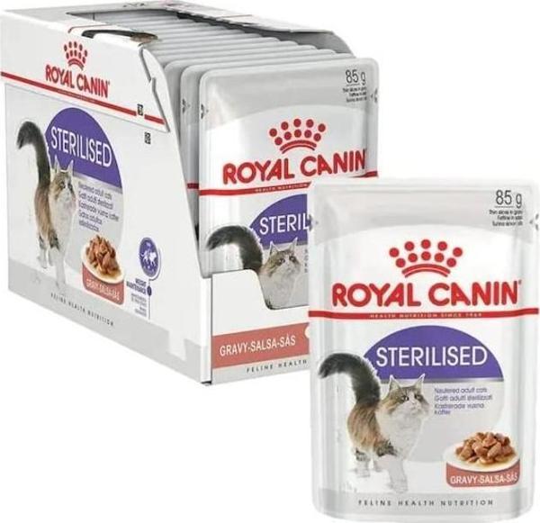 Royal Canin Gravy Kısırlaştırılmış Kedi Konservesi 12x85 Gr - Image 1