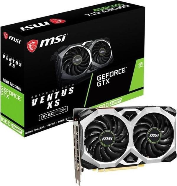 MSI Geforce Gtx 1660 Super Ventus Xs Oc 6gb Gddr6 192 Bit Ekran Kartı - Image 1