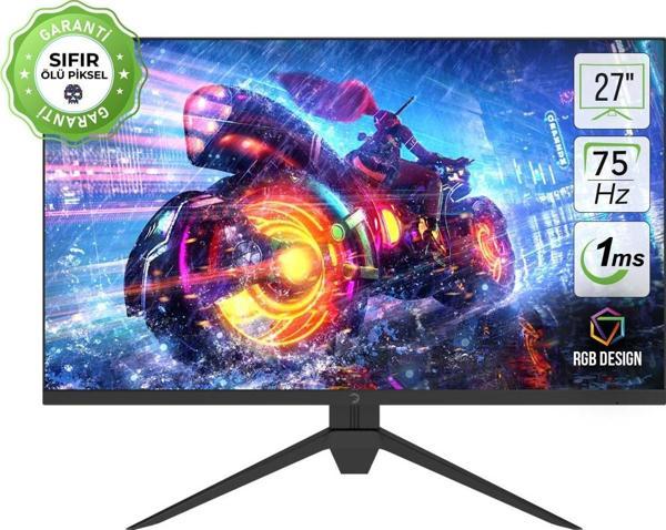 GamePower Ace A20 27'' 1ms 75hz Va Fhd Rgb Gaming Monitör - Image 1