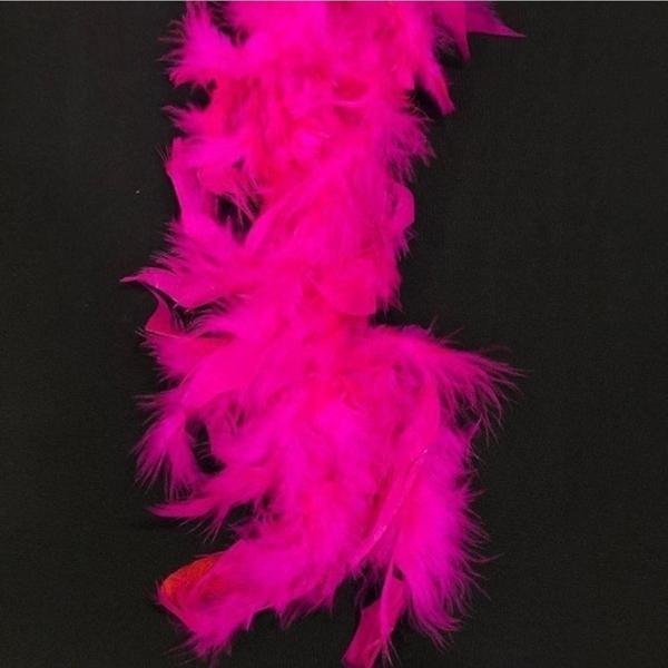 Kuzey 100 Adet Fuşya Kuş Tüyü Fuchsia Bırd Feather Fuşya Şeffaf Balon Tüyü Dekoratik Fuşya Süsleme Tüyü - Image 1