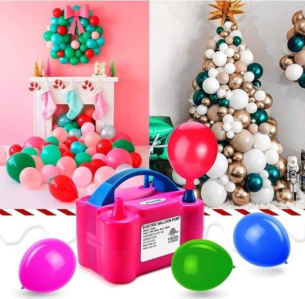 Kuzey Vıp Electrıc Balloon Pump Two Operation Elektrikli Balon Pompası 2 Çıkışlı 1.Kalite Balon Pompası - Image 1