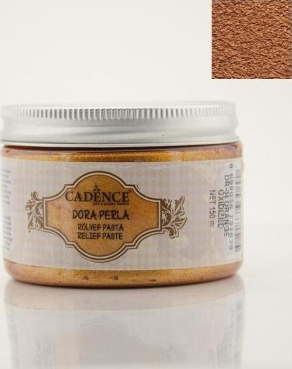 DR04 Turuncu Dora Perla Rölyef Pasta - Image 1