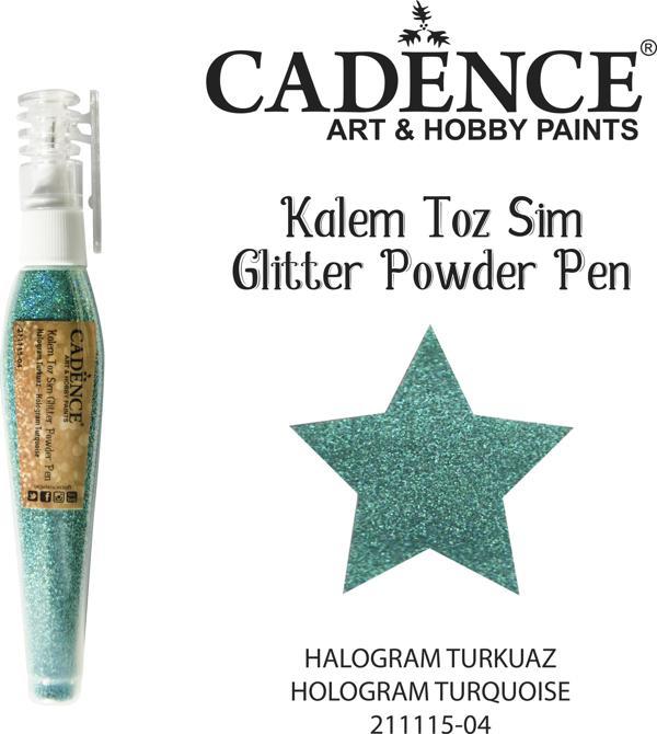 KALEM TOZ SİM 211115-04 HOLOGRAM TURKUAZ 10GR - Image 1