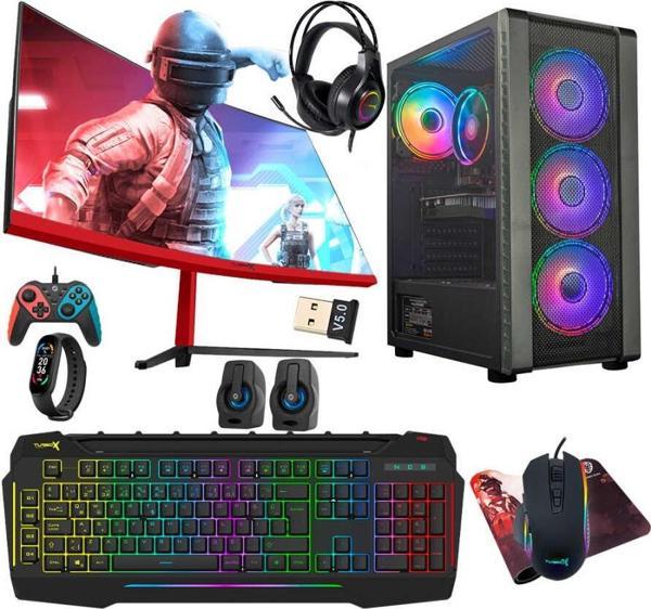 Turbox Tx4410 i7 3770 16GB Ram 1TB SSD 4GB RX560 27 inç Curved Oyun Bilgisayarı - Image 1
