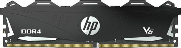 HP V6 UDIMM DDR4 3200MHz 8GB Soğutuculu Gaming PC RAM (Siyah) - Image 1