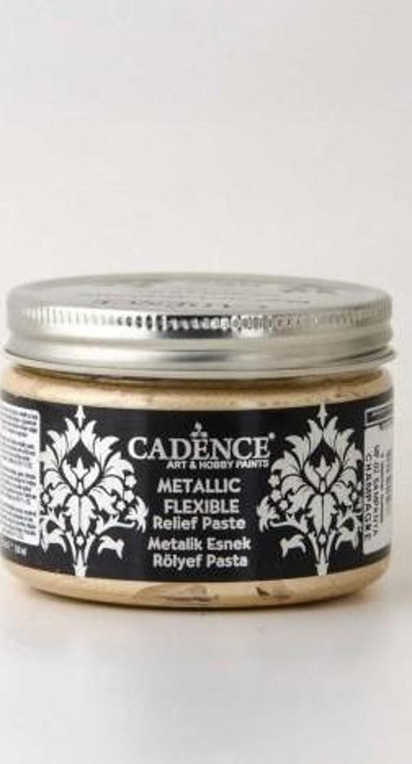 METALİK ESNEK RÖLYEF PASTA MF-02 ŞAMPANYA 150ML - Image 1