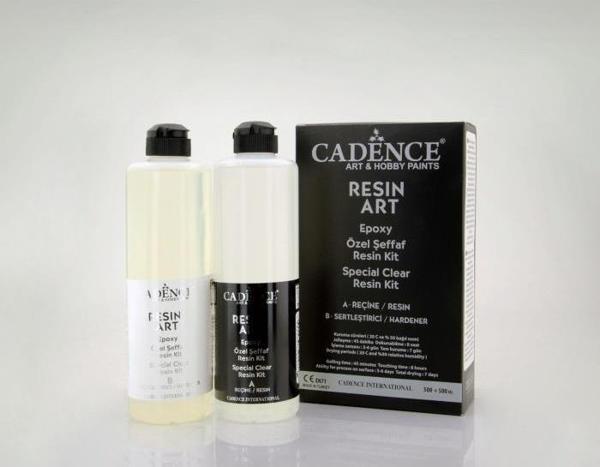 RESİN ART  REÇİNE + SERTLEŞTİRİCİ TAKIM 500ML - Image 1