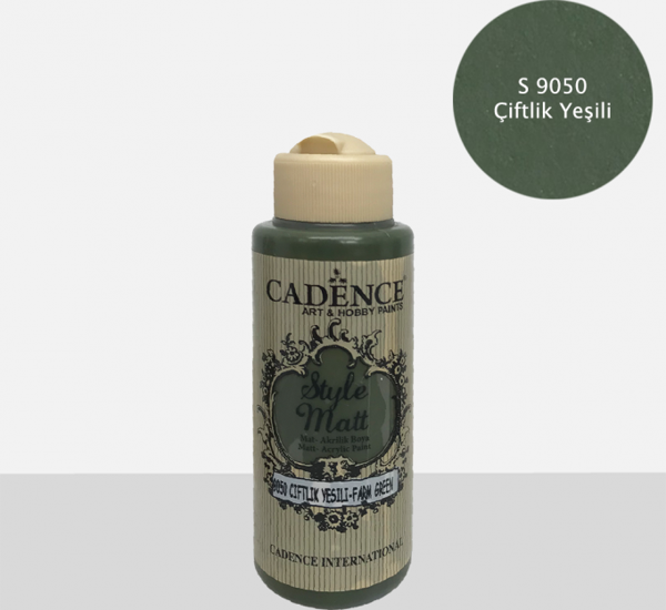 S9050 Çiftlik Yeşili Mat Akrilik Boya - Image 1
