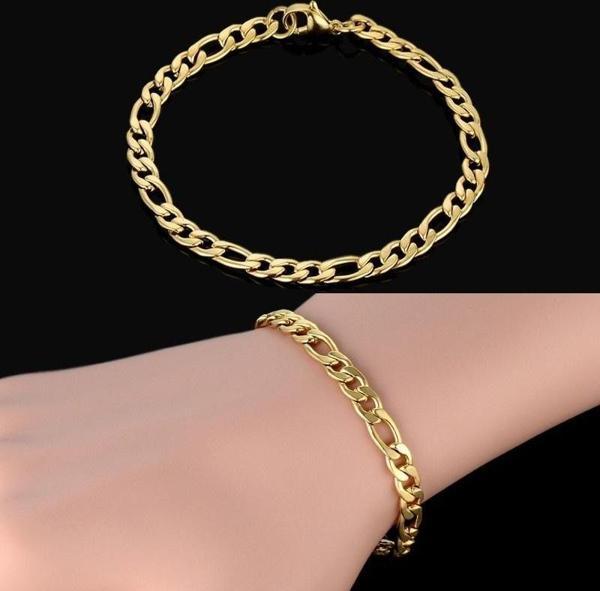 Figaro Şavin Alaşım Bileklik - 229 - Image 1