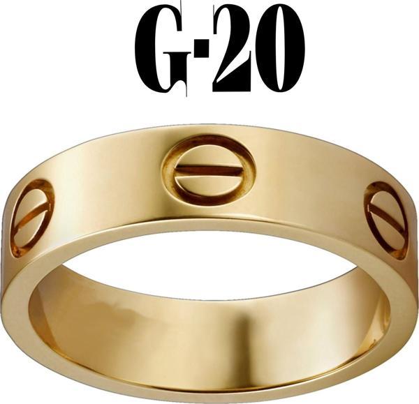 Kartier Düz Yüzük Gold Renk 20 Numara - 560 - Image 1