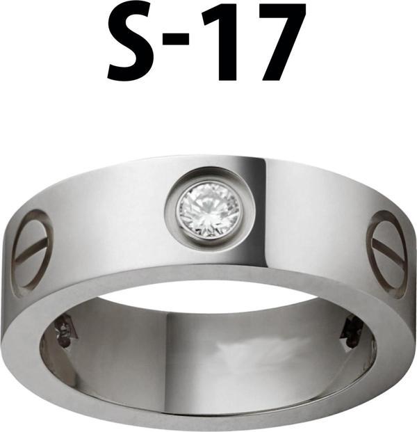 Kartier Taşlı Yüzük Silver Renk 17 Numara - 550 - Image 1